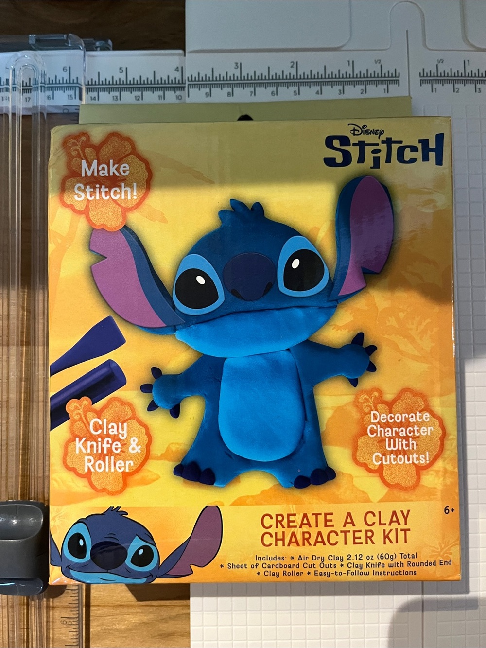 Disney Stitch Clay Kit - Blue with Purple Ear Accents